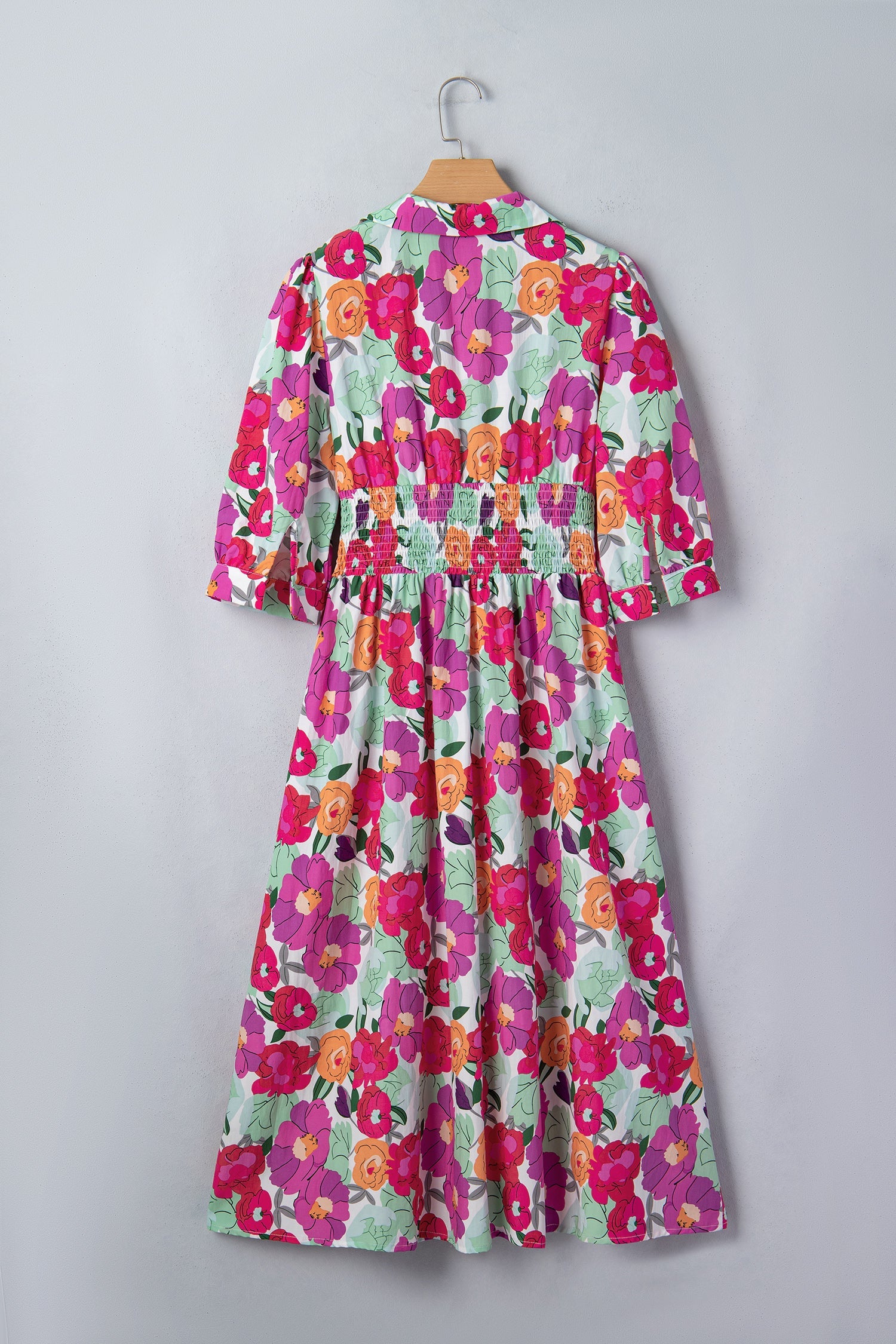 The Lottie Floral Zip-Up Dress