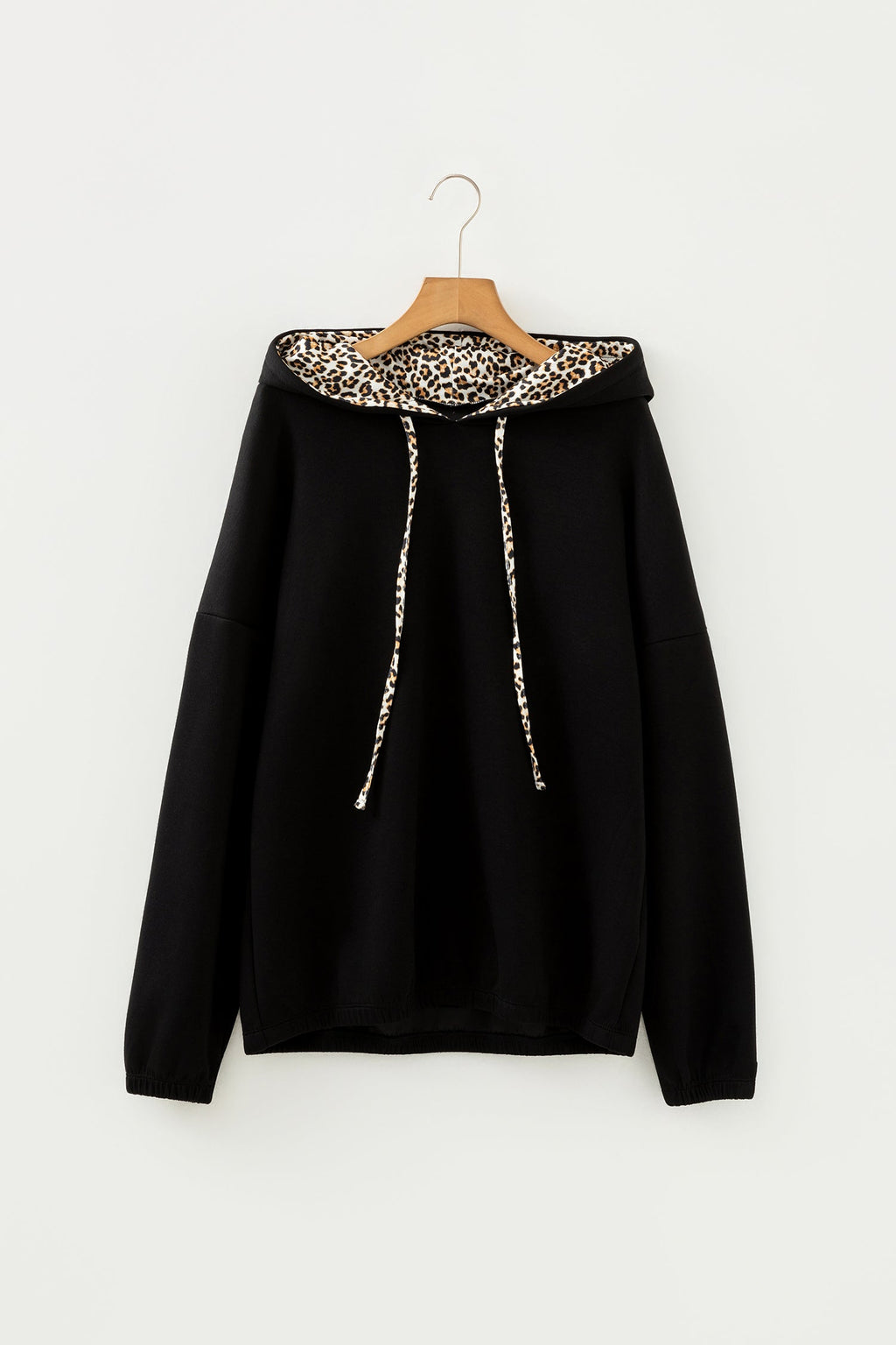 The Hollis Leopard Drawstring Hoodie