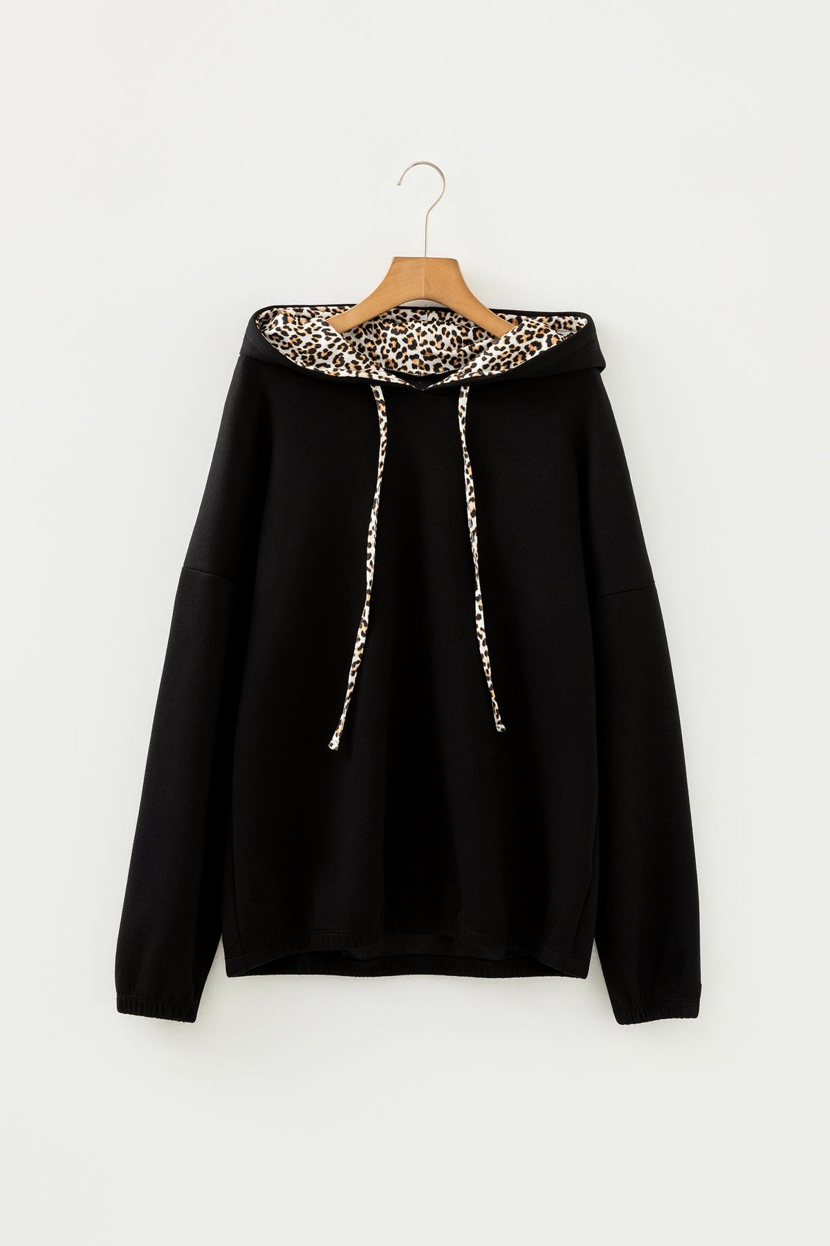 The Hollis Leopard Drawstring Hoodie