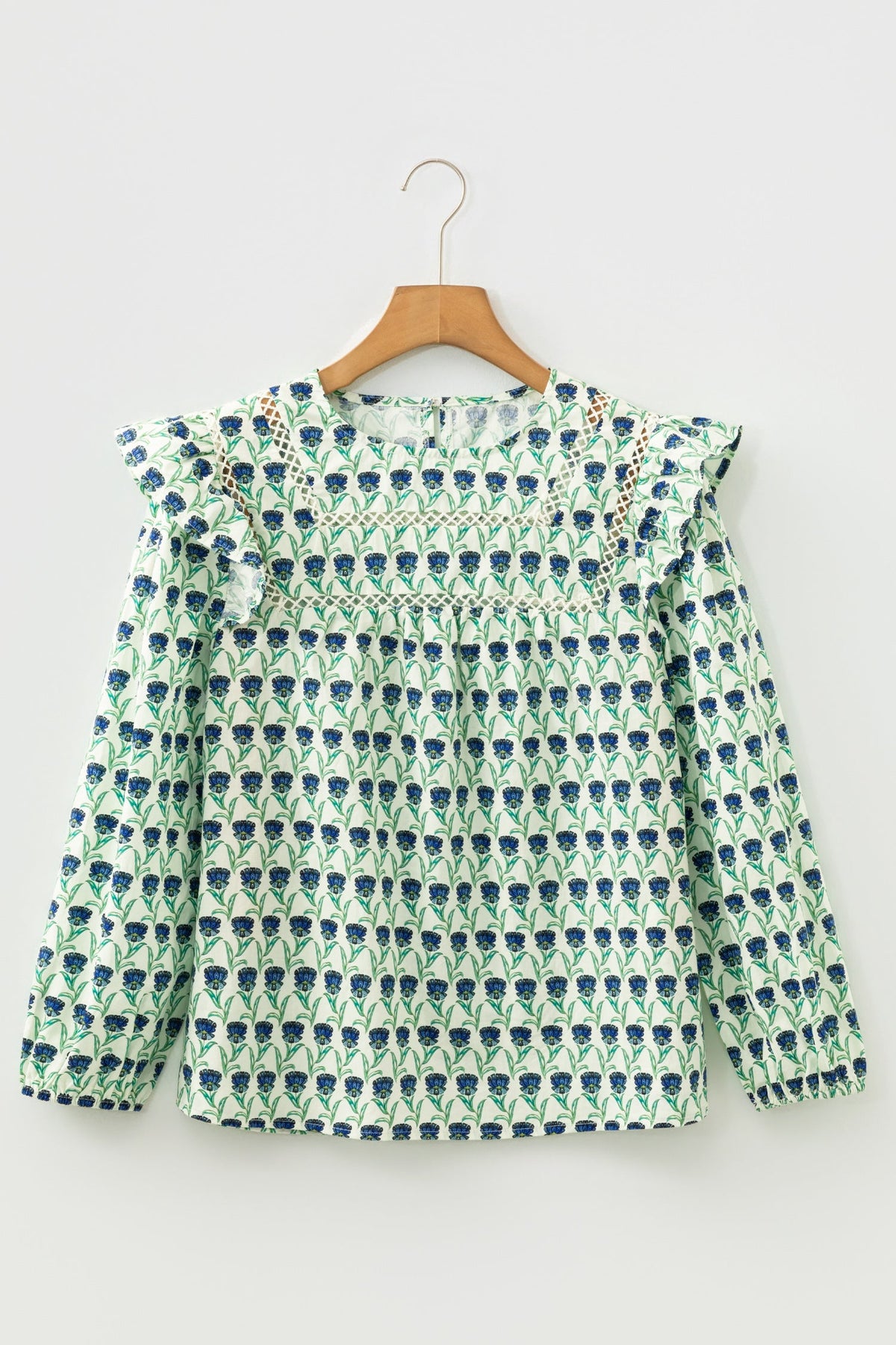The Marlowe Floral Ruffle Blouse