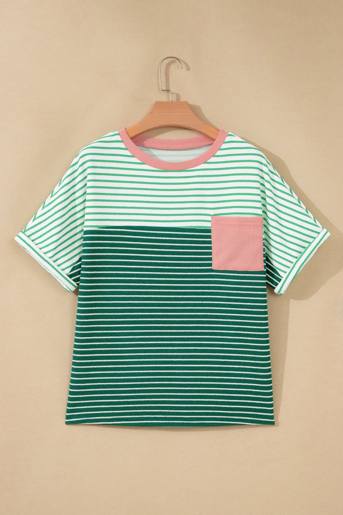 The Saylor Stripe Colorblock Tee