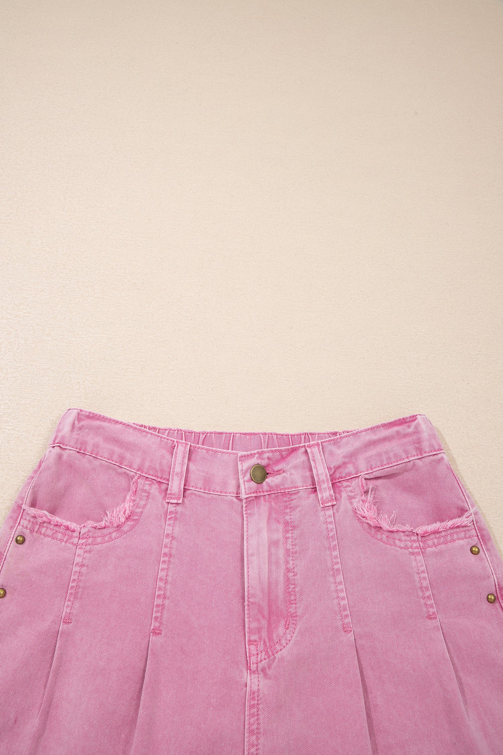 The Blakely Studded Wide Leg Jeans