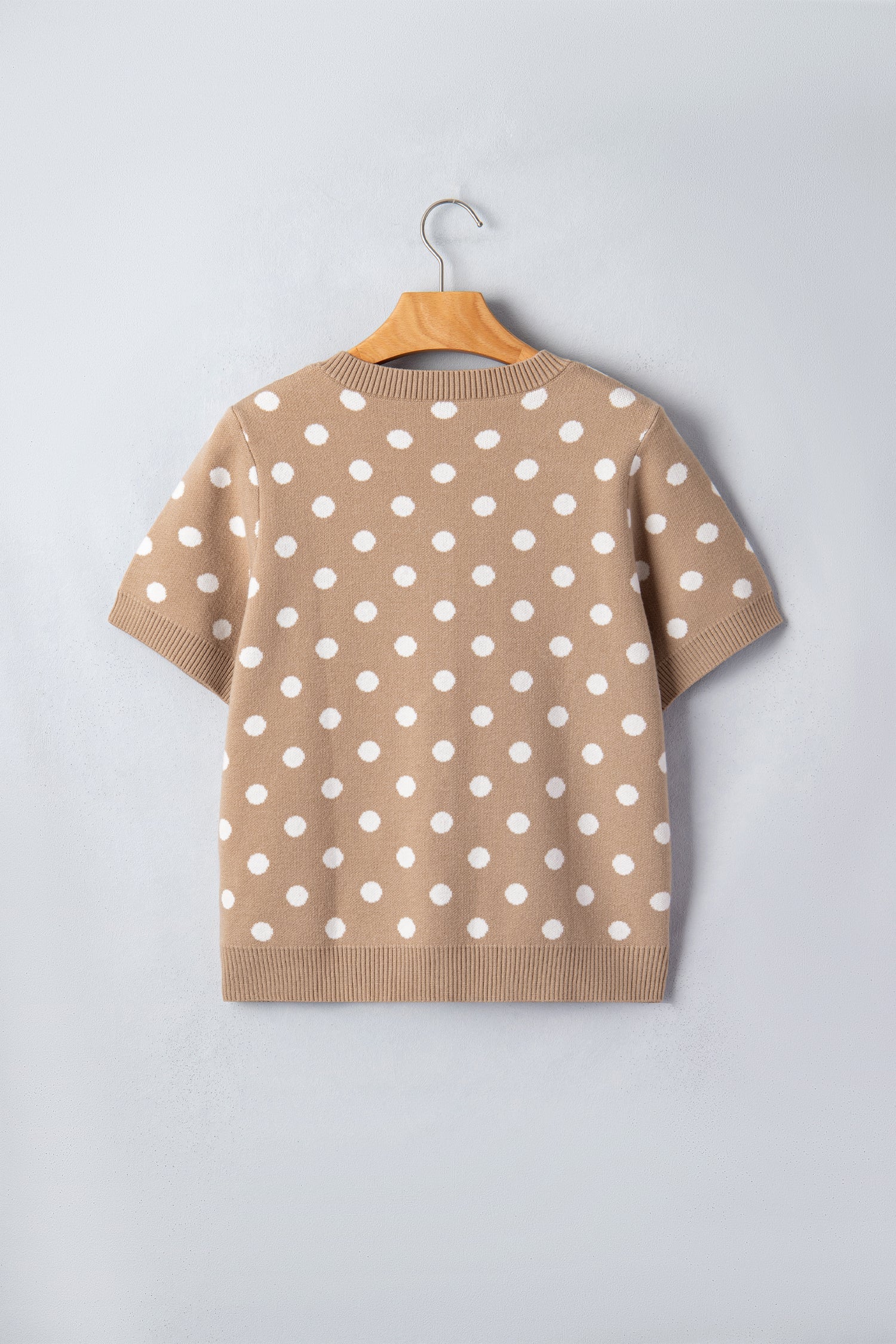 The Lizzie Polka Dot Short Sleeve Cardigan