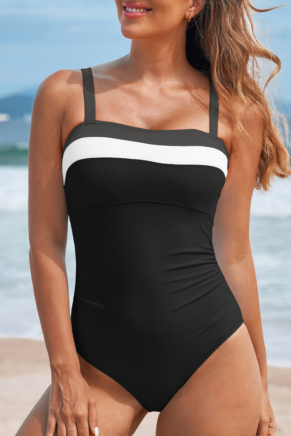 The Monaco Square Neck One Piece