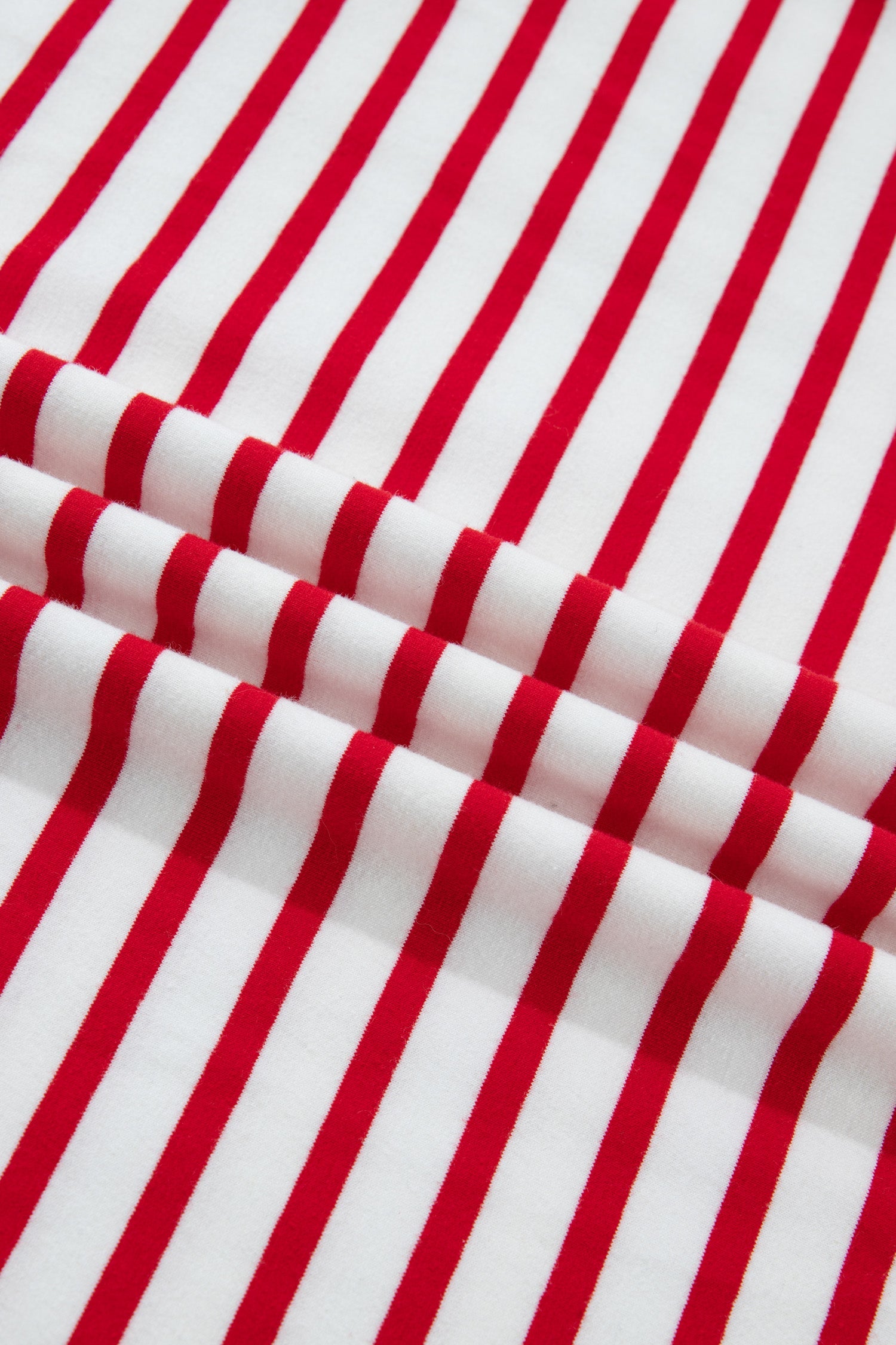 The Eliana Stripe Scalloped Top