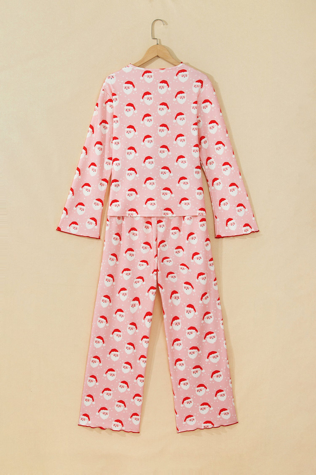 The Pink Santa Christmas Pajama Set