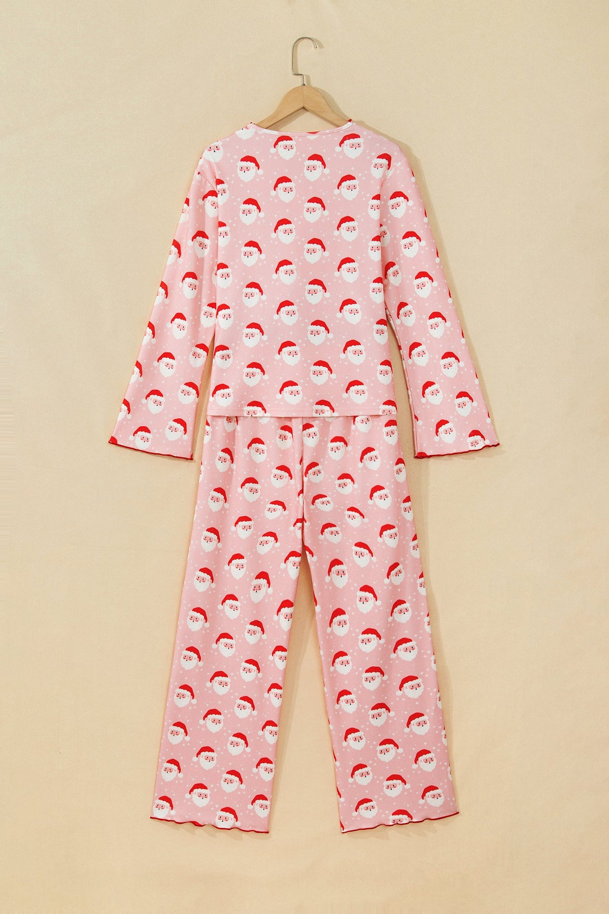 The Pink Santa Christmas Pajama Set