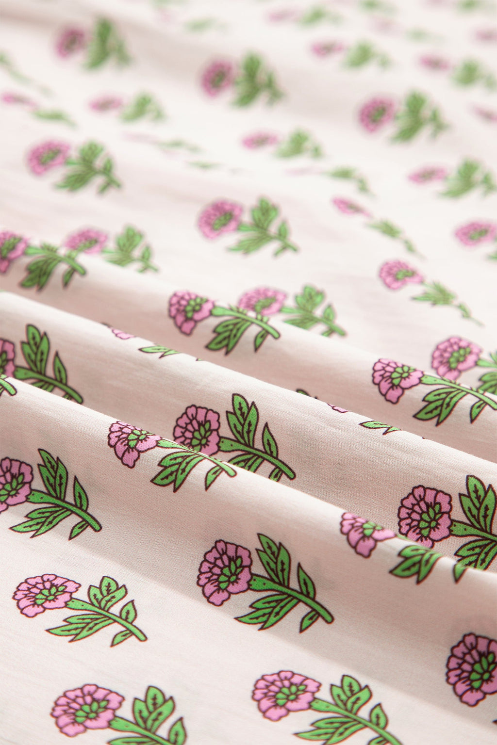 The Floral Scallop Adelynn Trim Maxi Dress