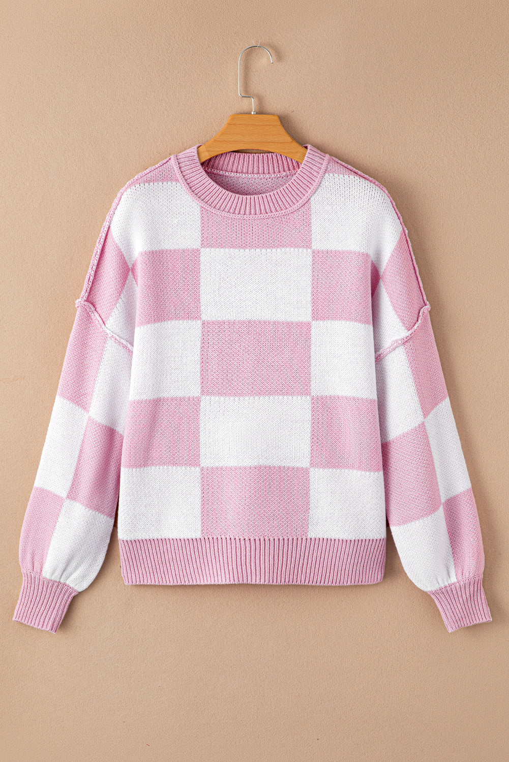 The Collins Checker Sweater