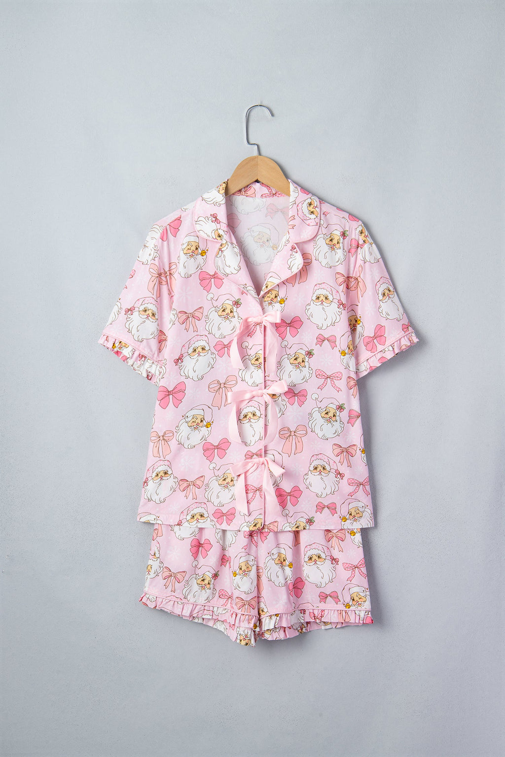The Pretty in Pink Santa Pajamas