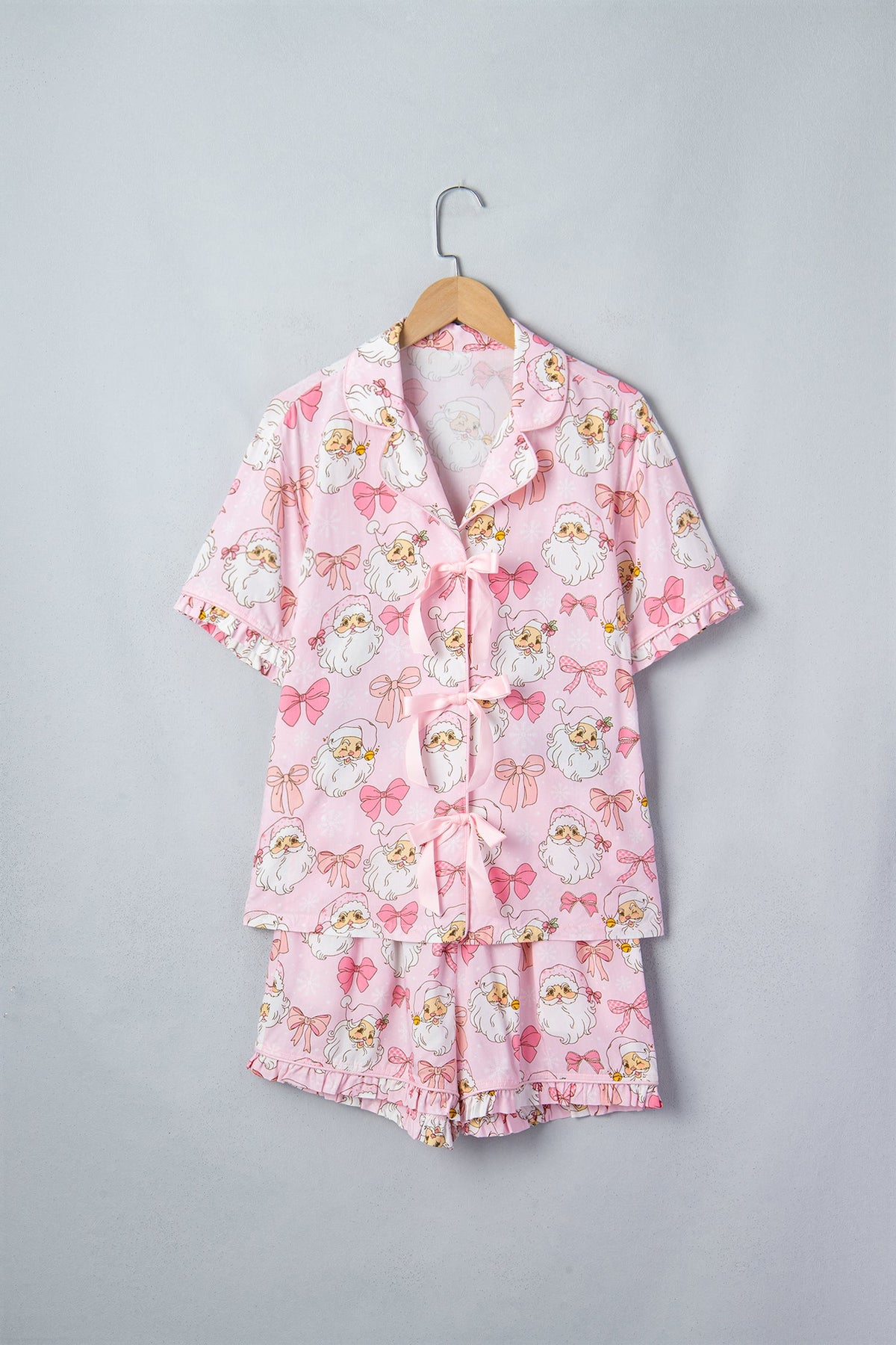 The Pretty in Pink Santa Pajamas