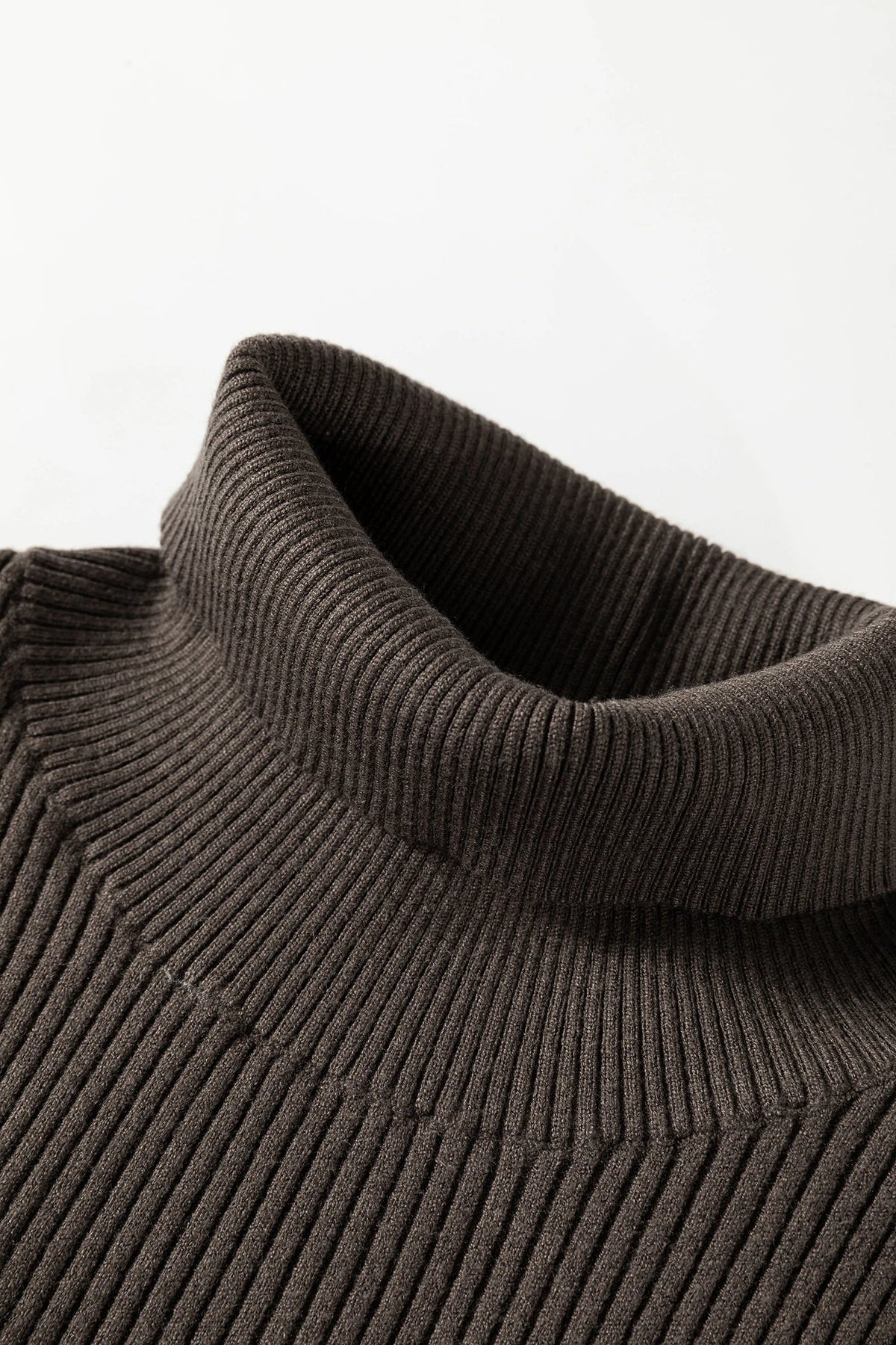 The Berkley Ribbed Knit Turtleneck Top