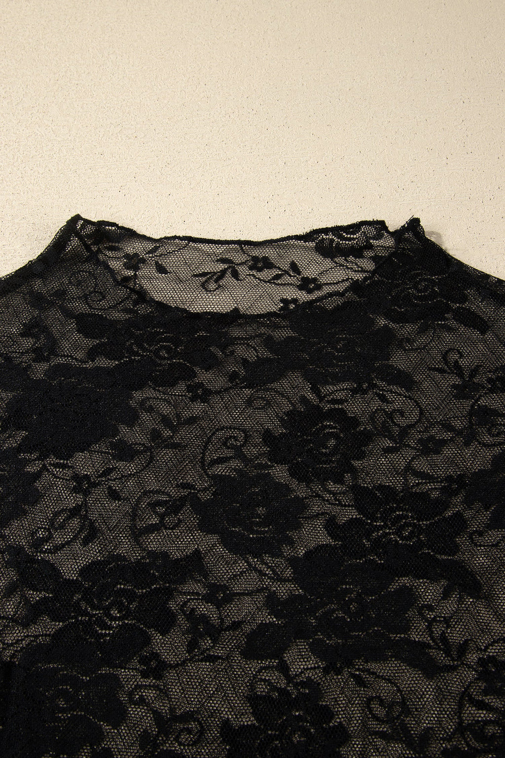 The Nova Floral Mesh Top