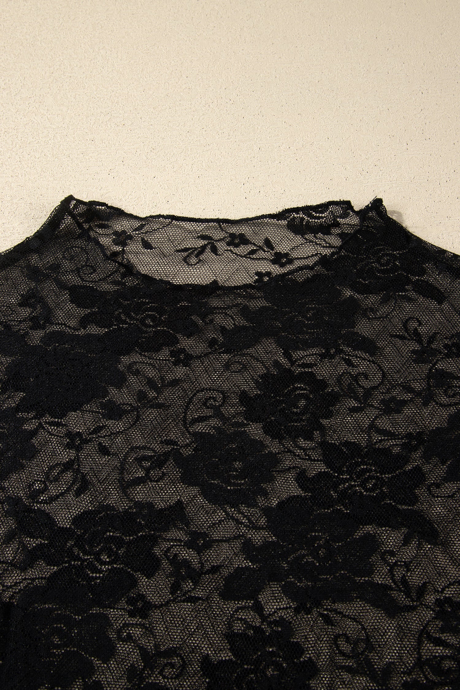 The Nova Floral Mesh Top