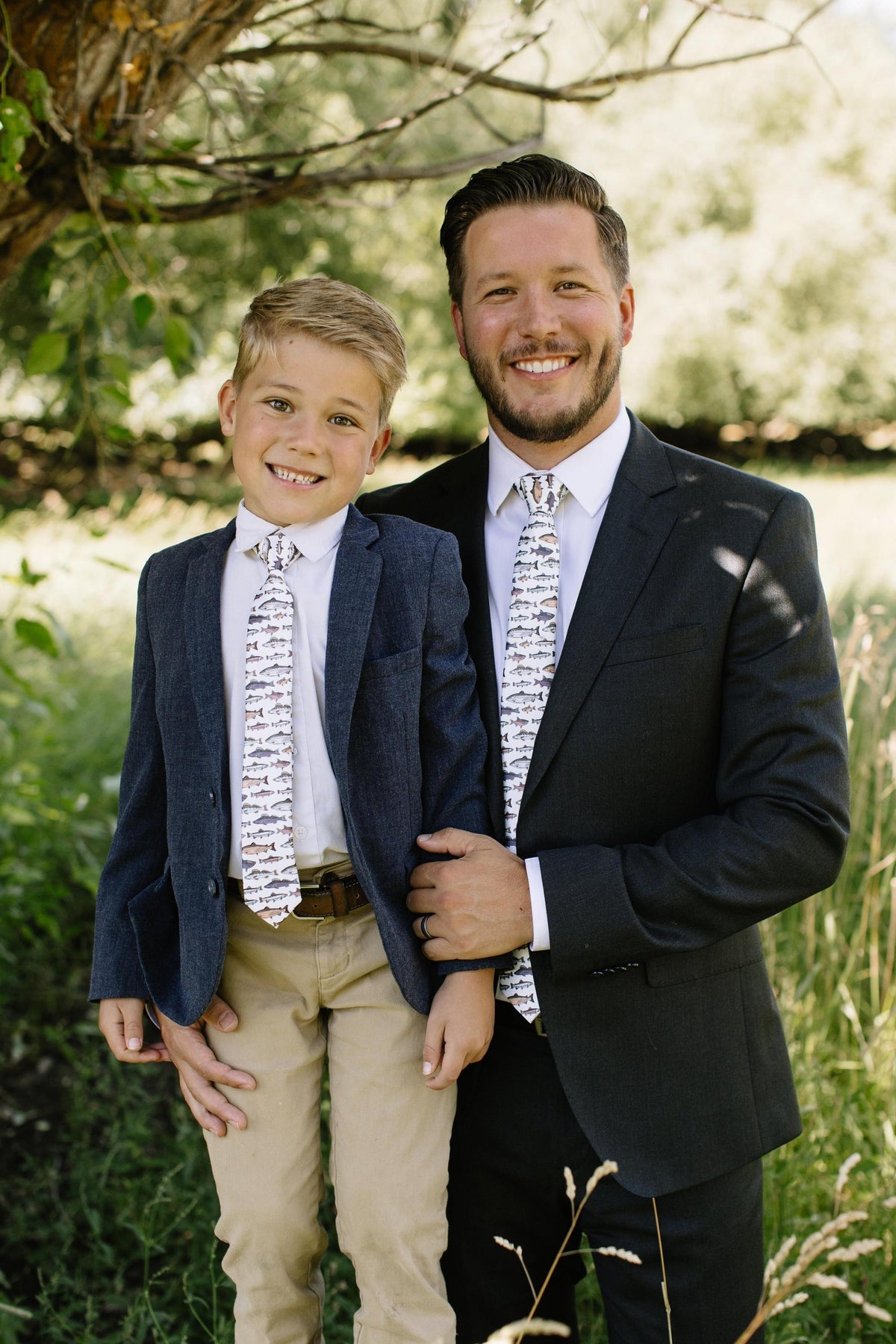 The Fish On Boys Tie