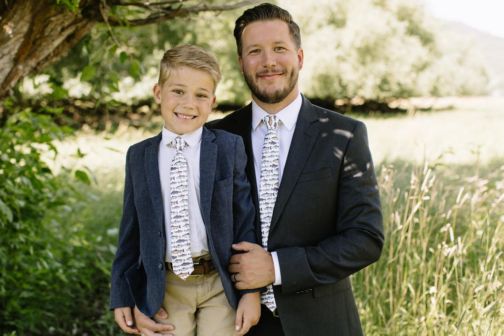 The Fish On Men's Tie