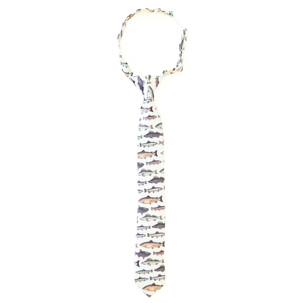 The Fish On Boys Tie