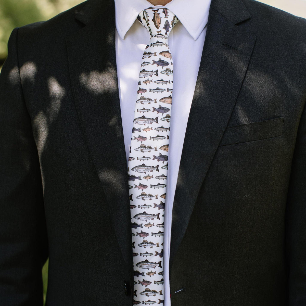 The Fish On Men's Tie