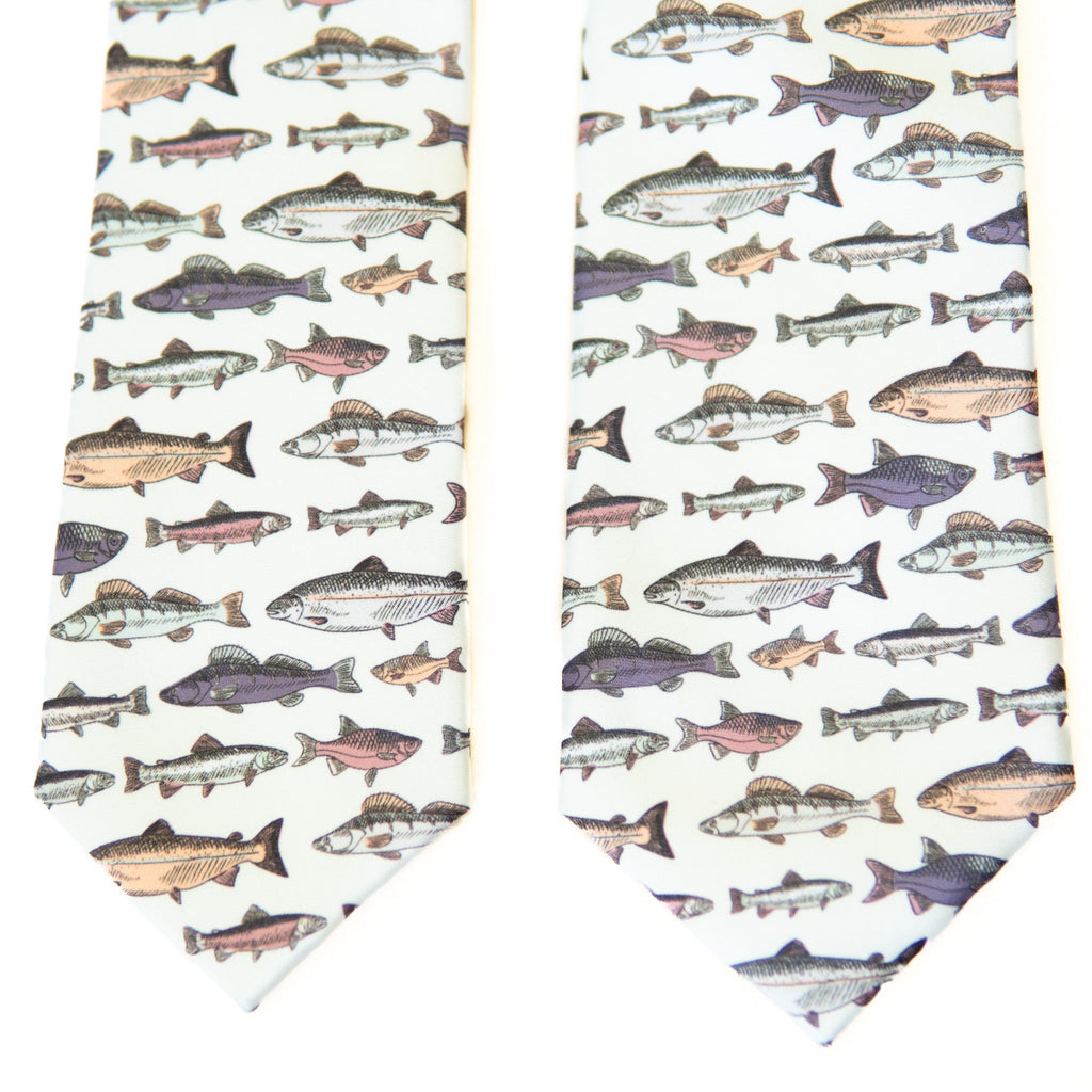 The Fish On Men's Tie