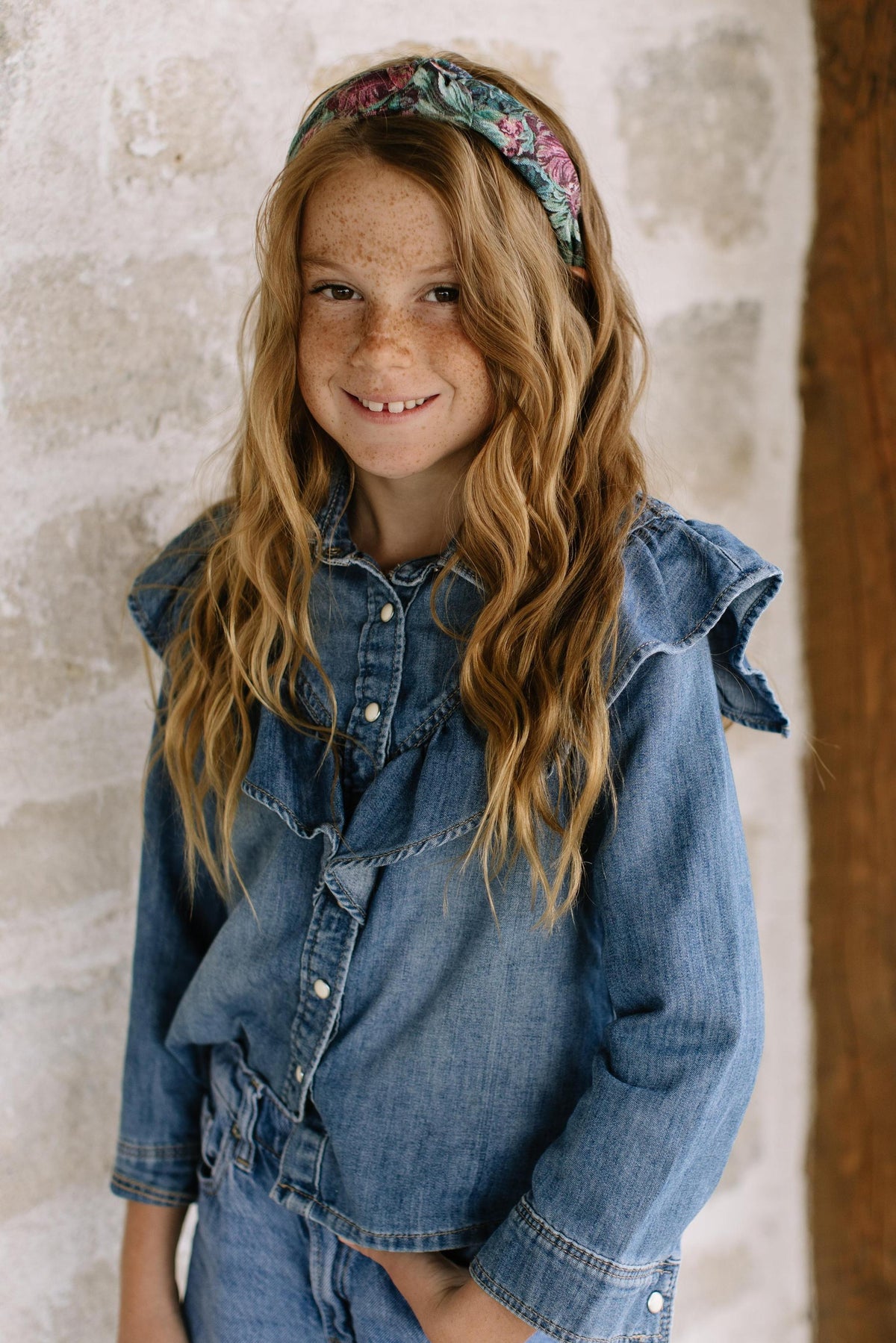 The Foyer Floral Knotted Headband