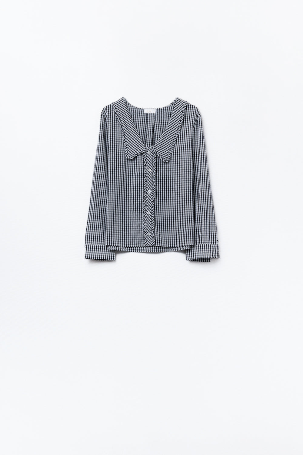 The Hadley Gingham Blouse