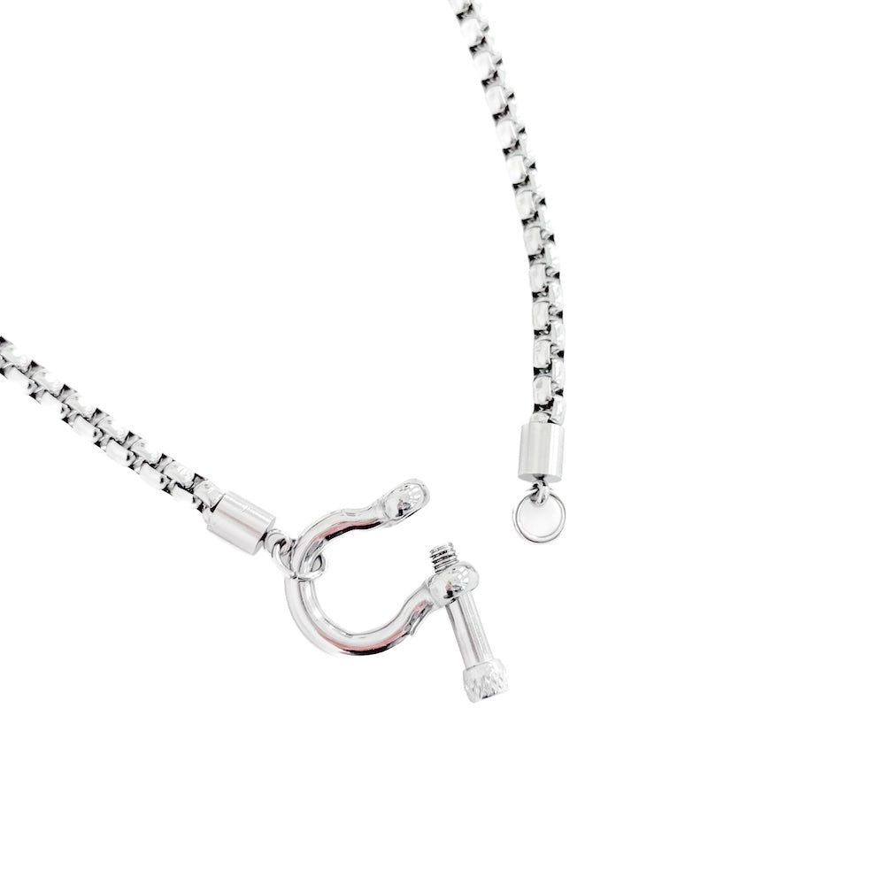 The Lucky Horseshoe Toggle Necklace- WATERPROOF