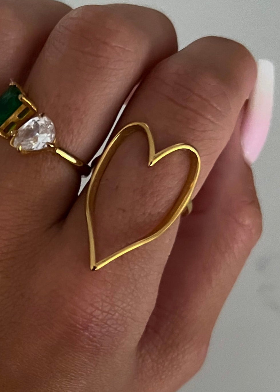 THE GOLD HEART RING