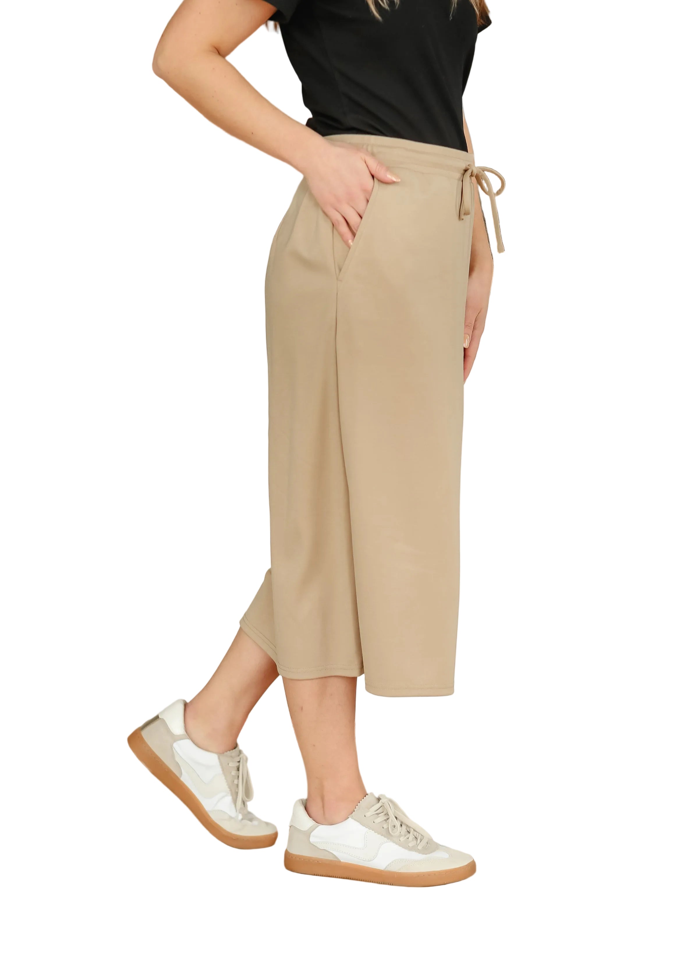 The Jordan Khaki Knit Midi Skirt