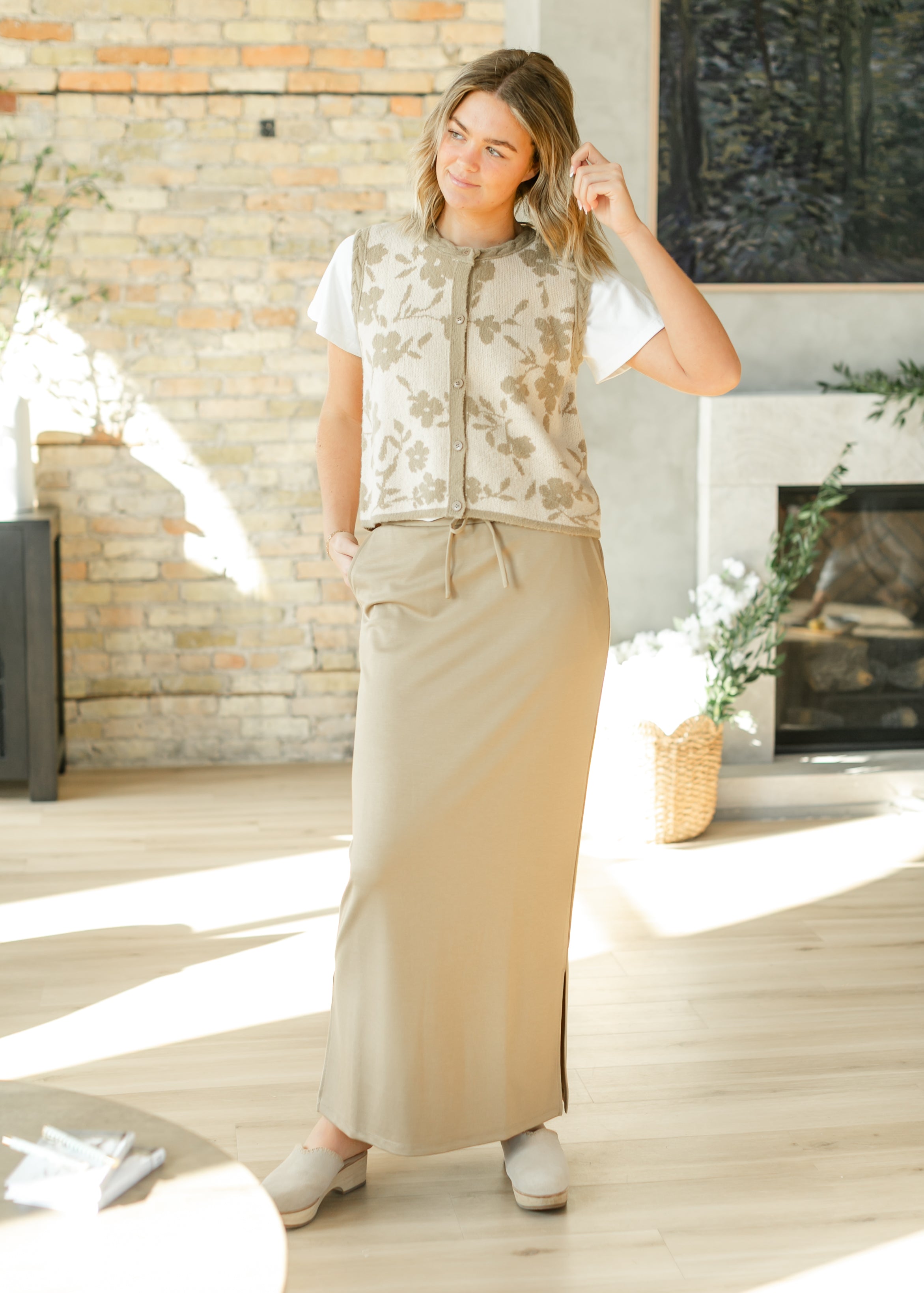 The Jordan Knit Maxi Skirt