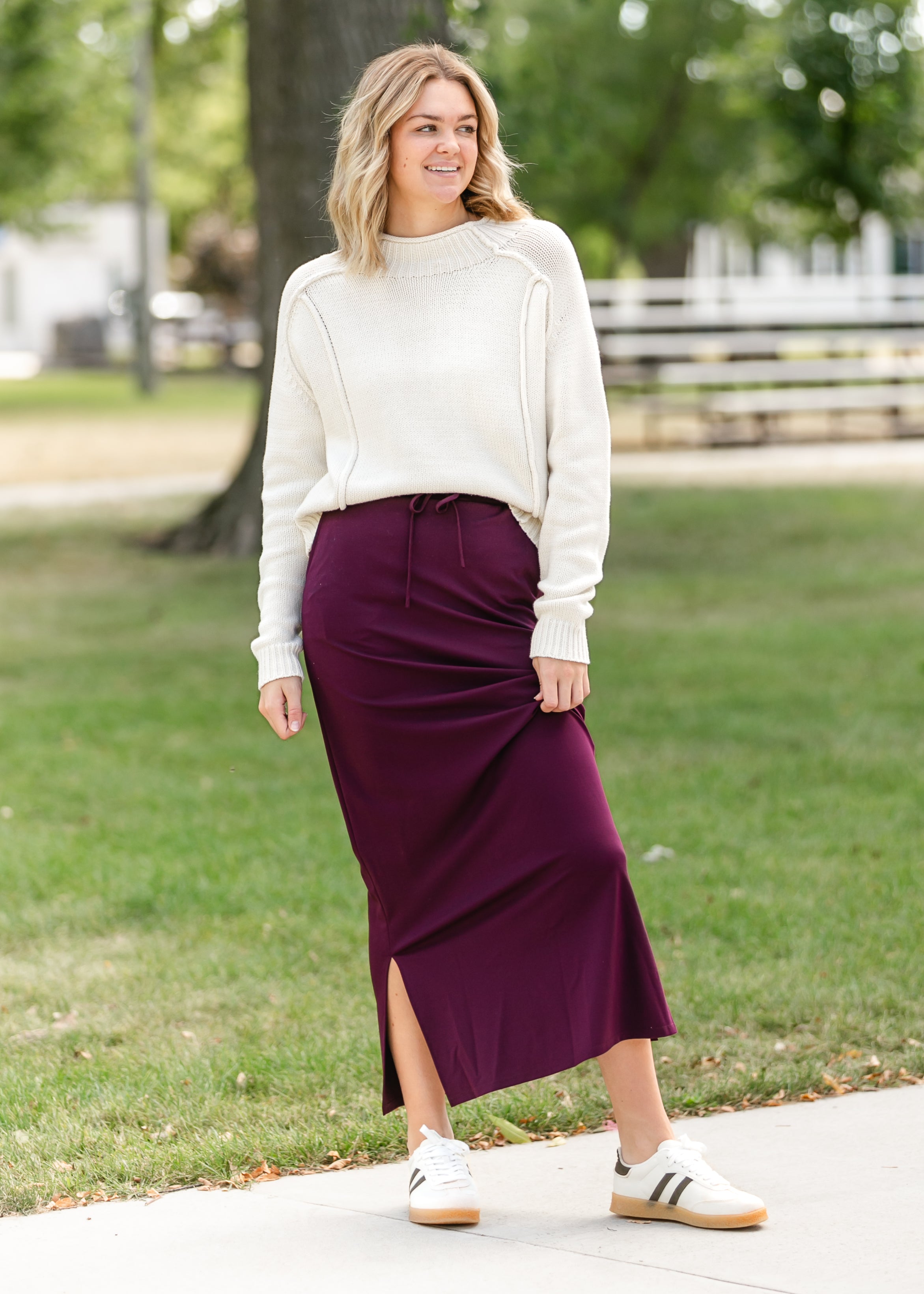 The Jordan Knit Maxi Skirt