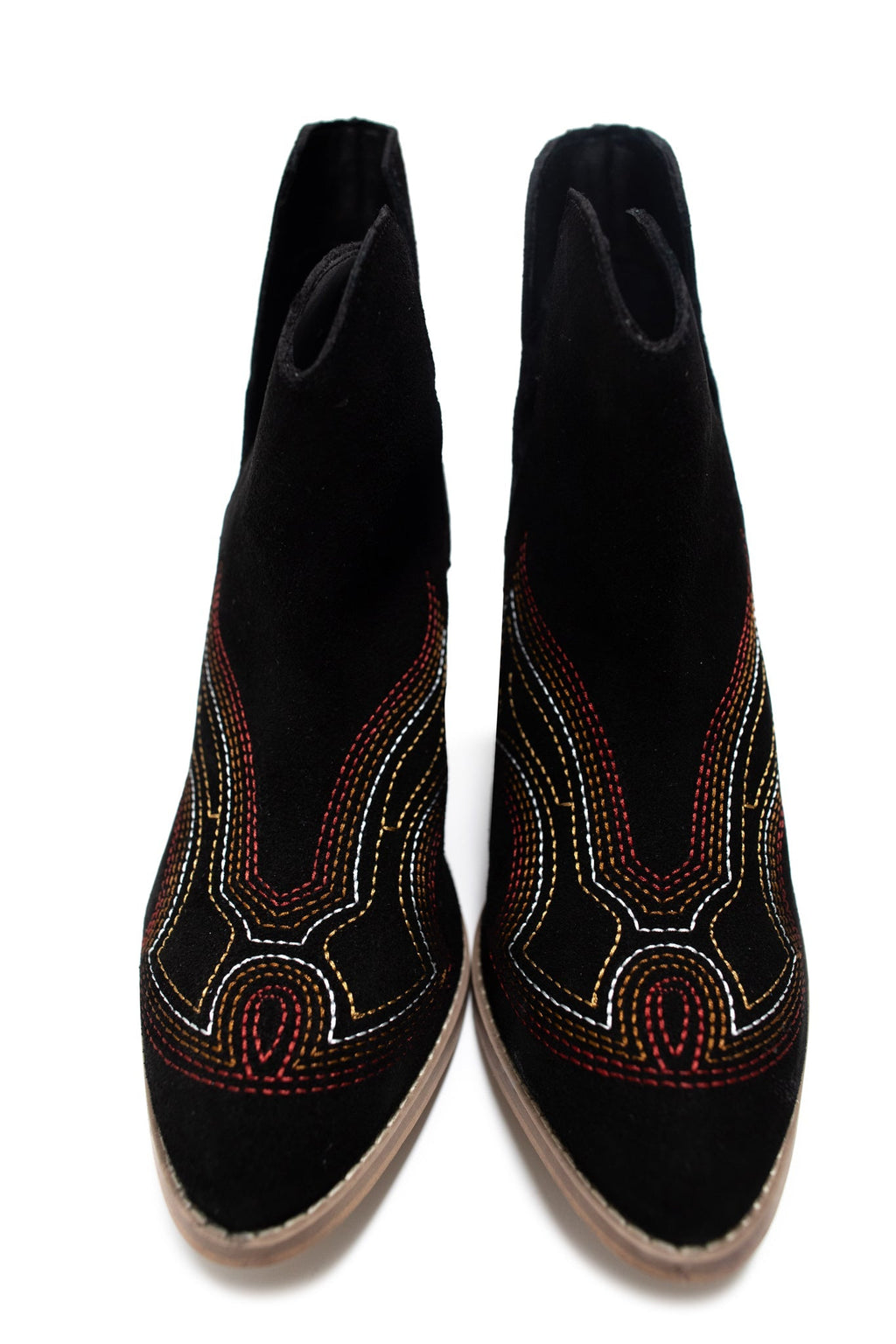The Maeve Black Ankle Boots