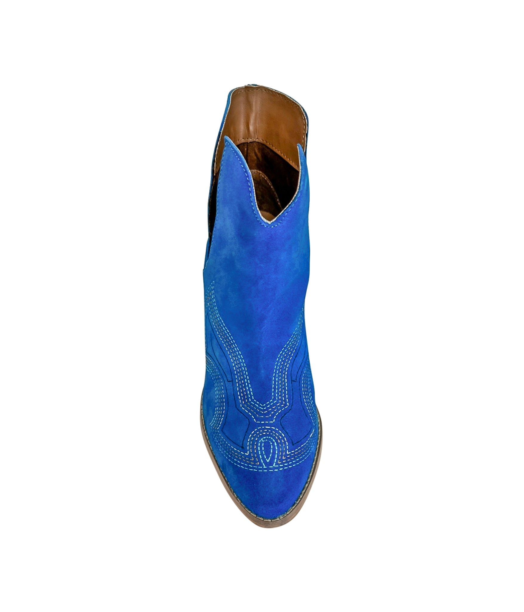 The Journee Suede Ankle Boots