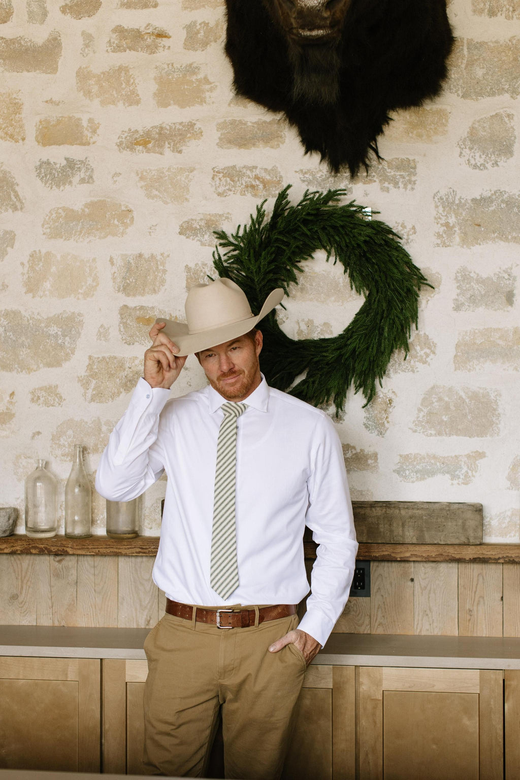 The Juniper Stripe Men's Tie