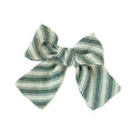 The Juniper Stripe Petite Hair Bow