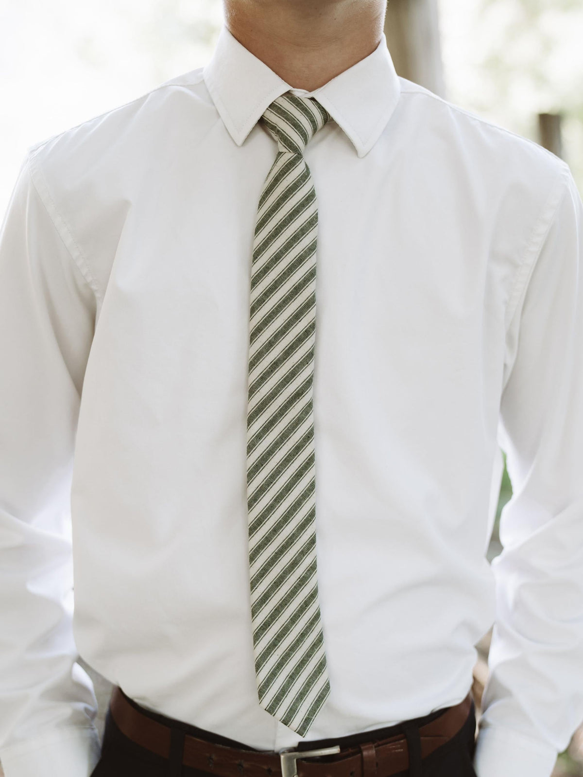 The Juniper Stripe Youth Tie