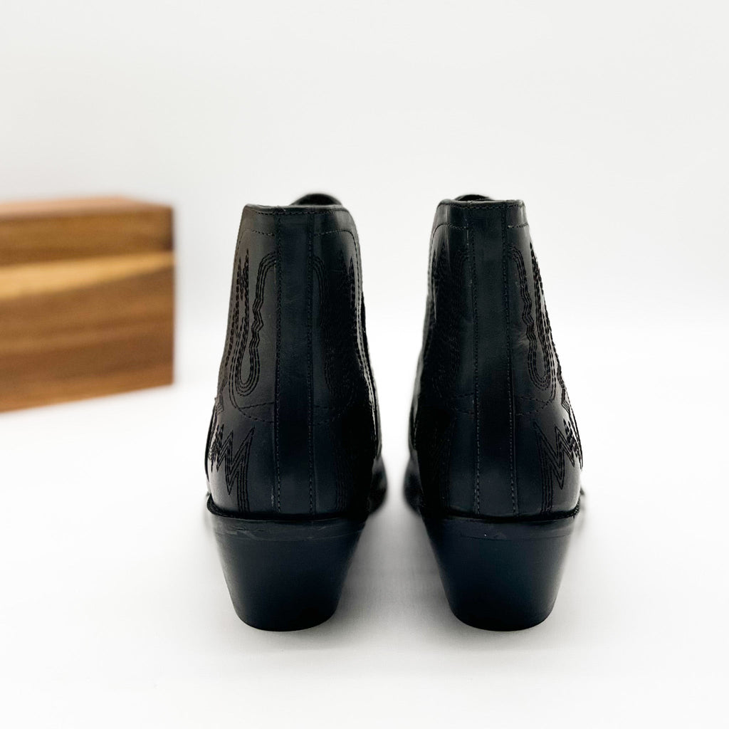 The Hazel Booties in Black