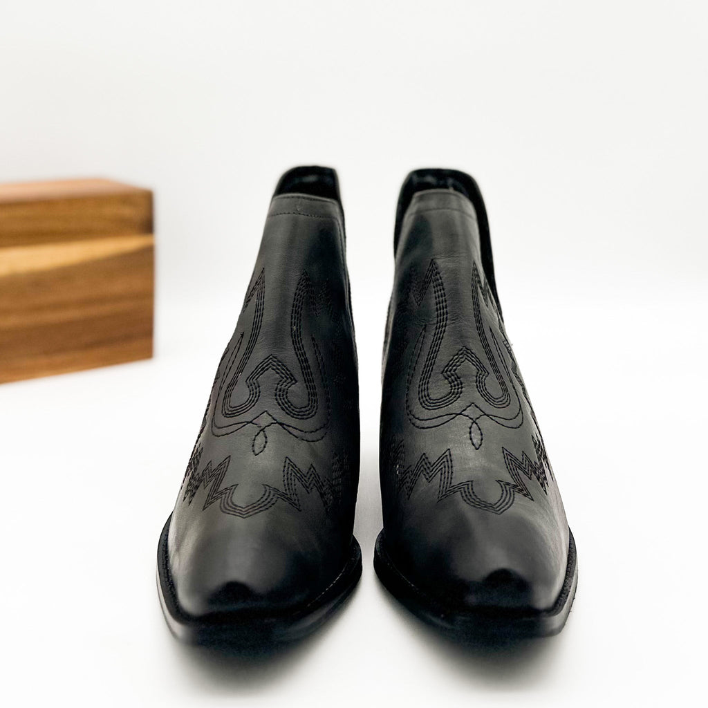 The Hazel Booties in Black