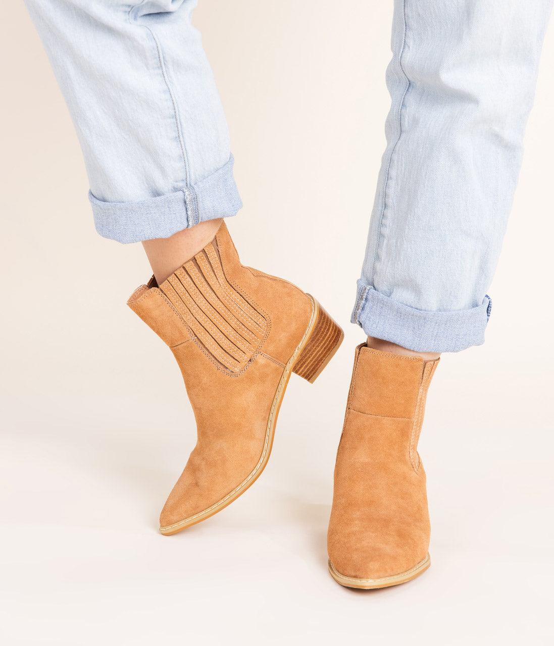The Lillian Suede Ankle Boot