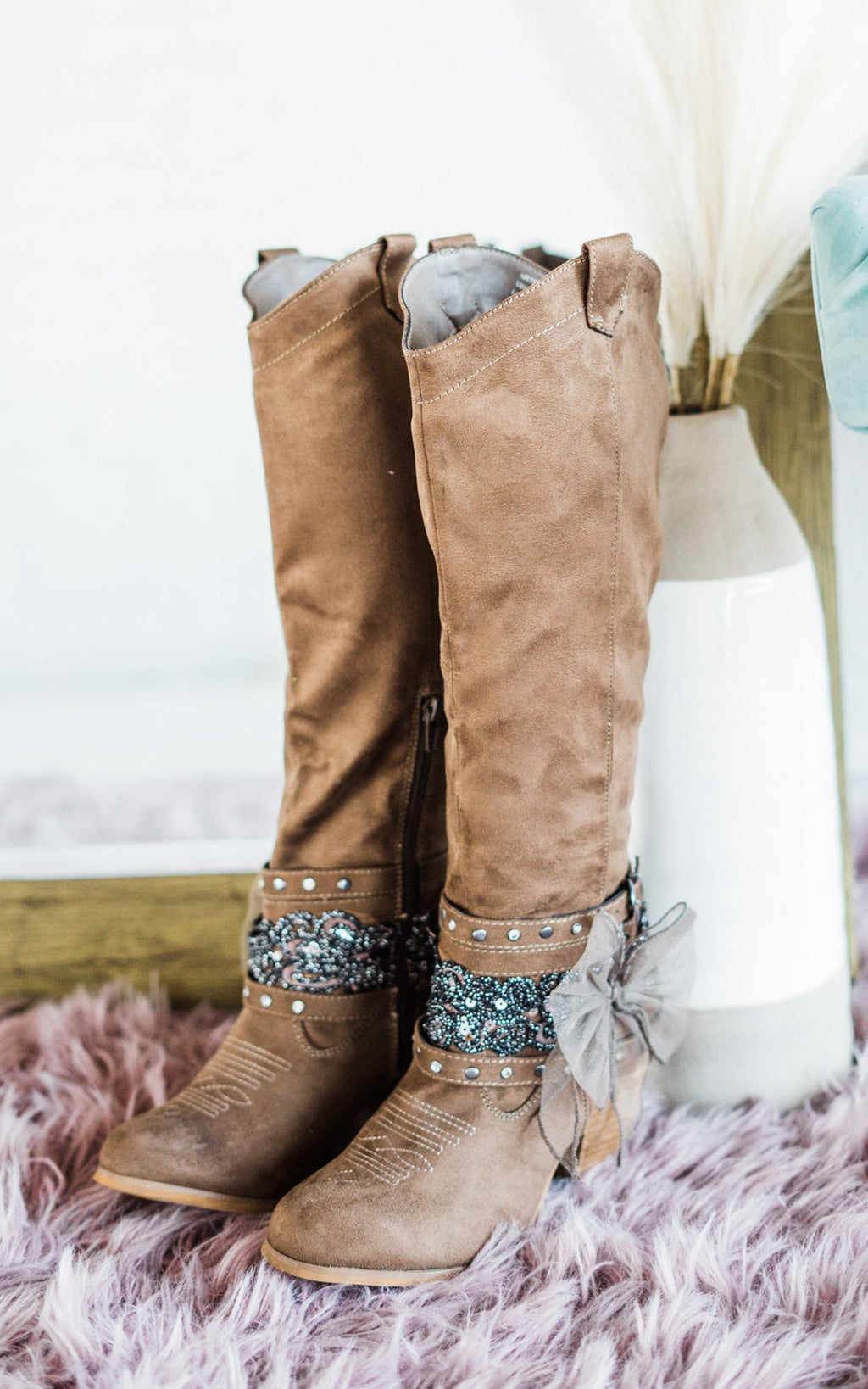 The Lush Luxe Boot in Taupe