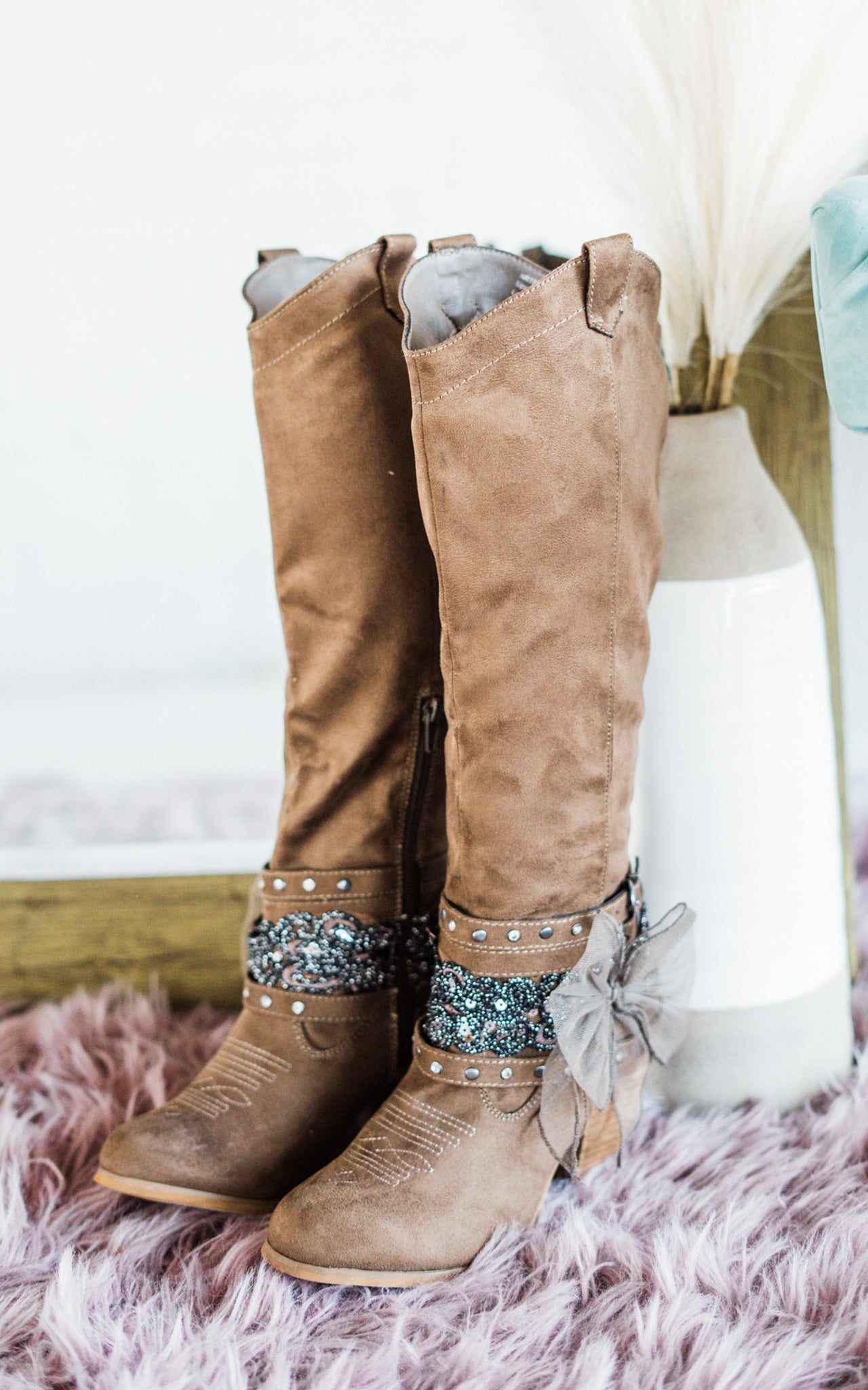 The Lush Luxe Boot in Taupe