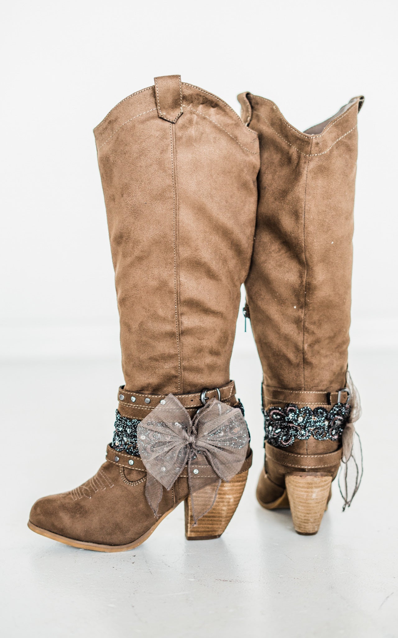 The Lush Luxe Boot in Taupe