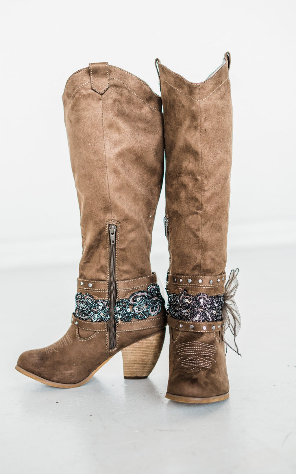 The Lush Luxe Boot in Taupe