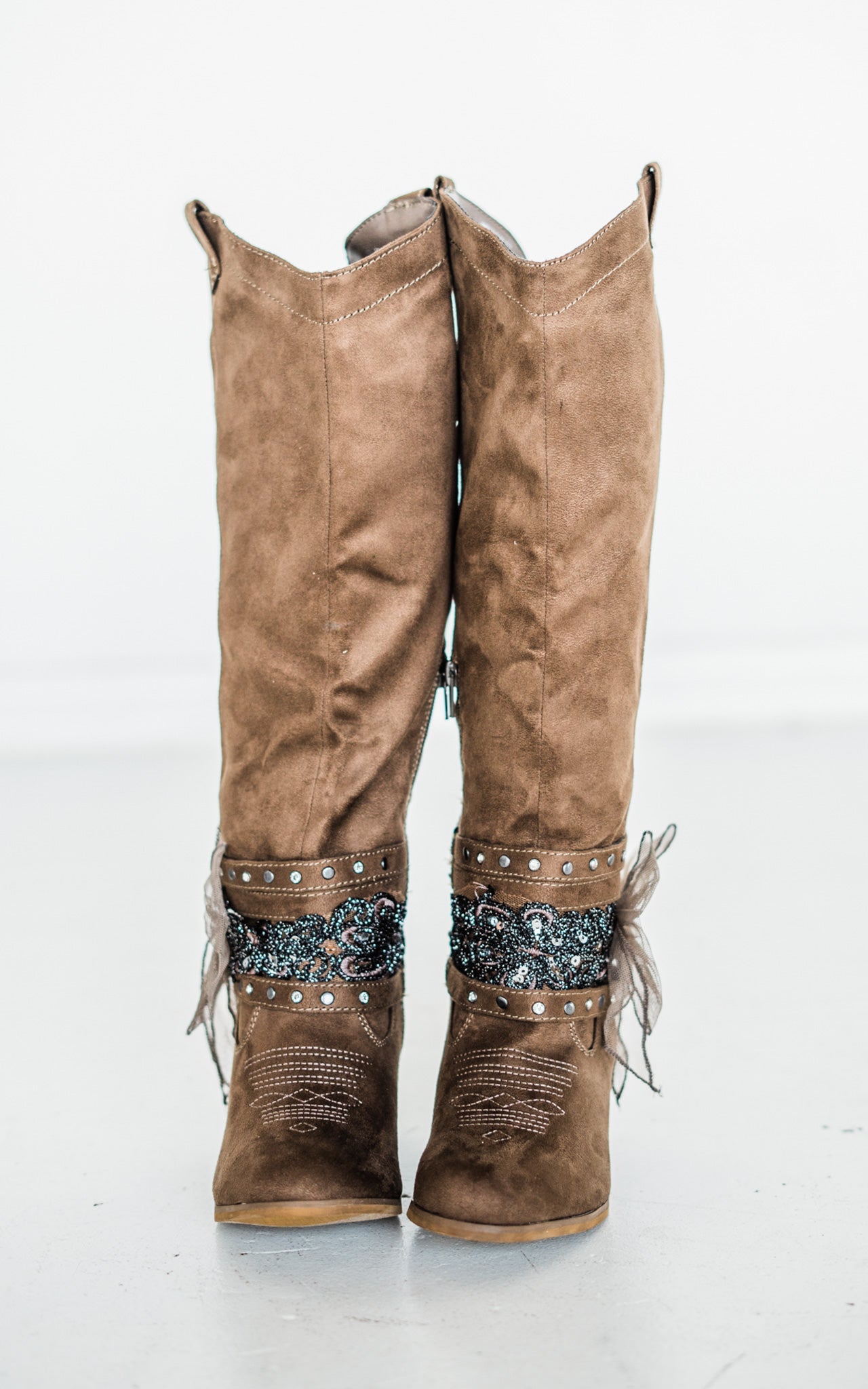 The Lush Luxe Boot in Taupe