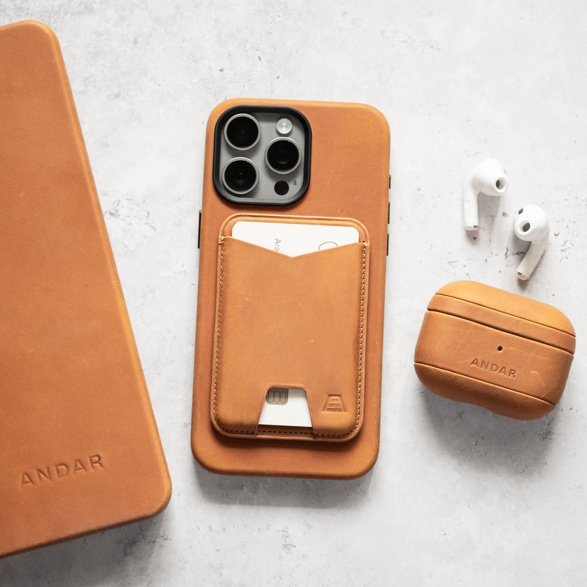 The Mag Leather Phone Wallet