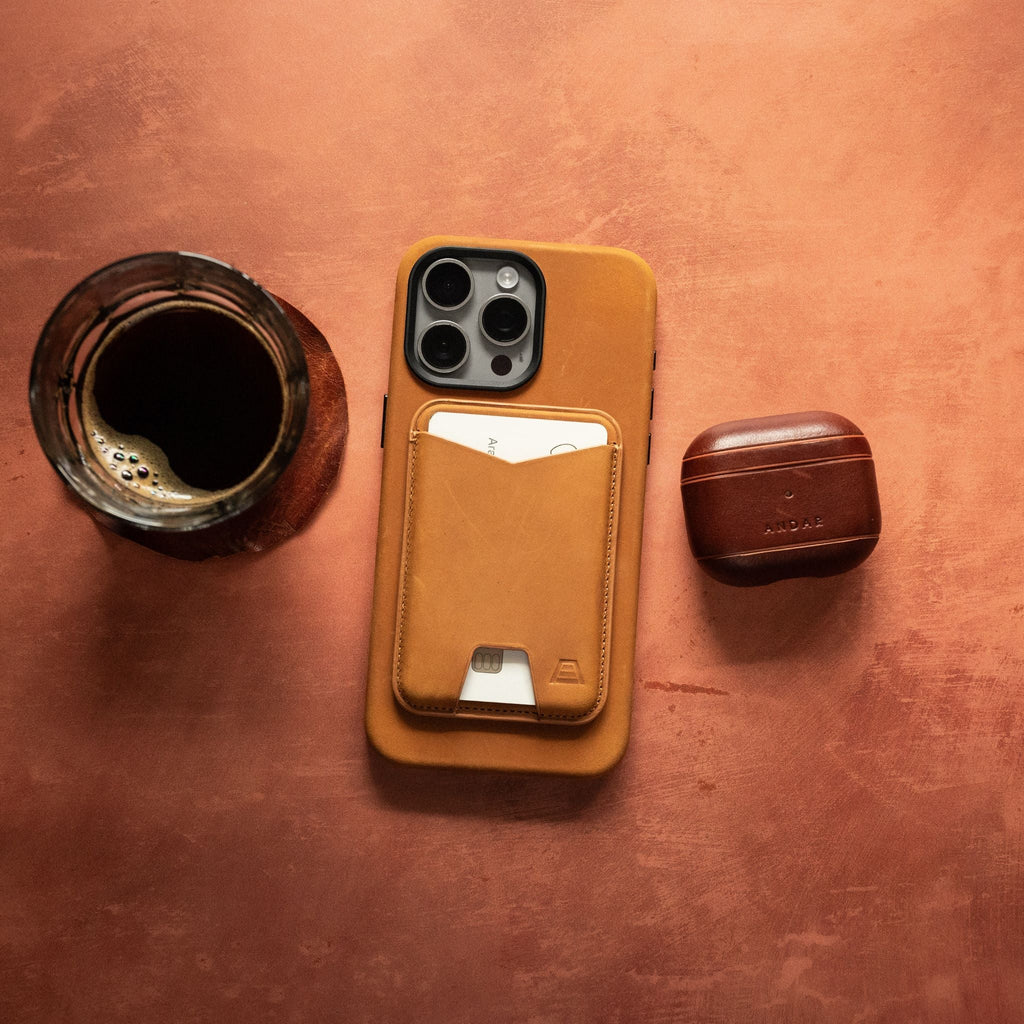 The Mag Leather Phone Wallet