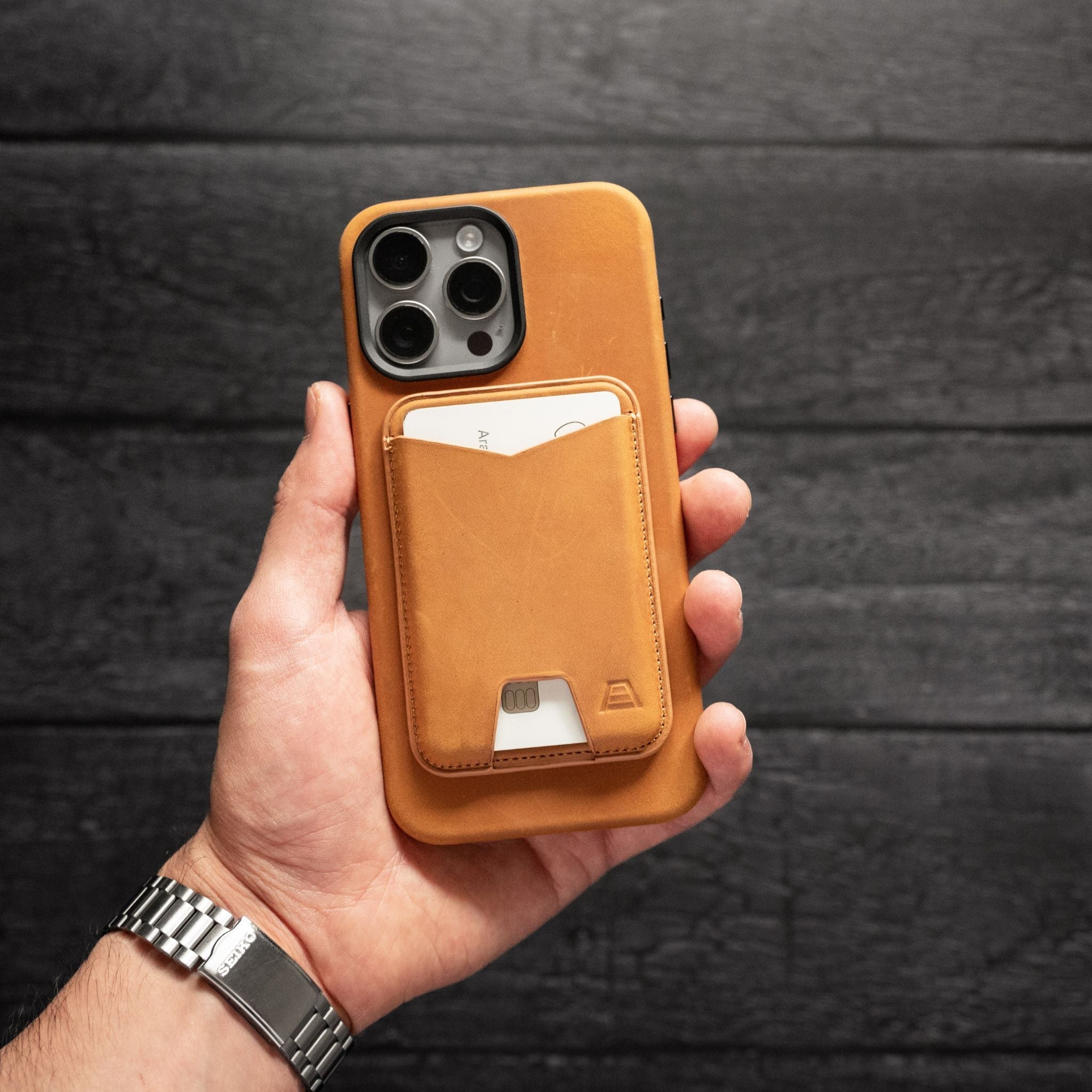 The Mag Leather Phone Wallet