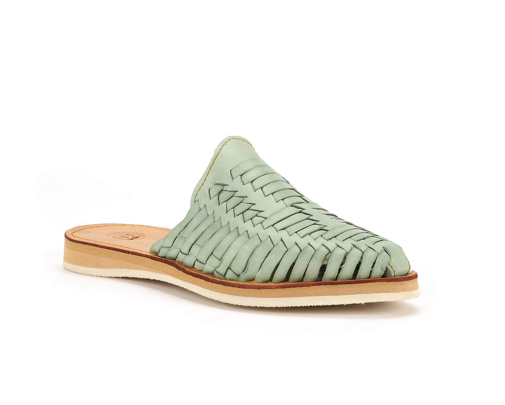 The Capri Huarache Mule Slide