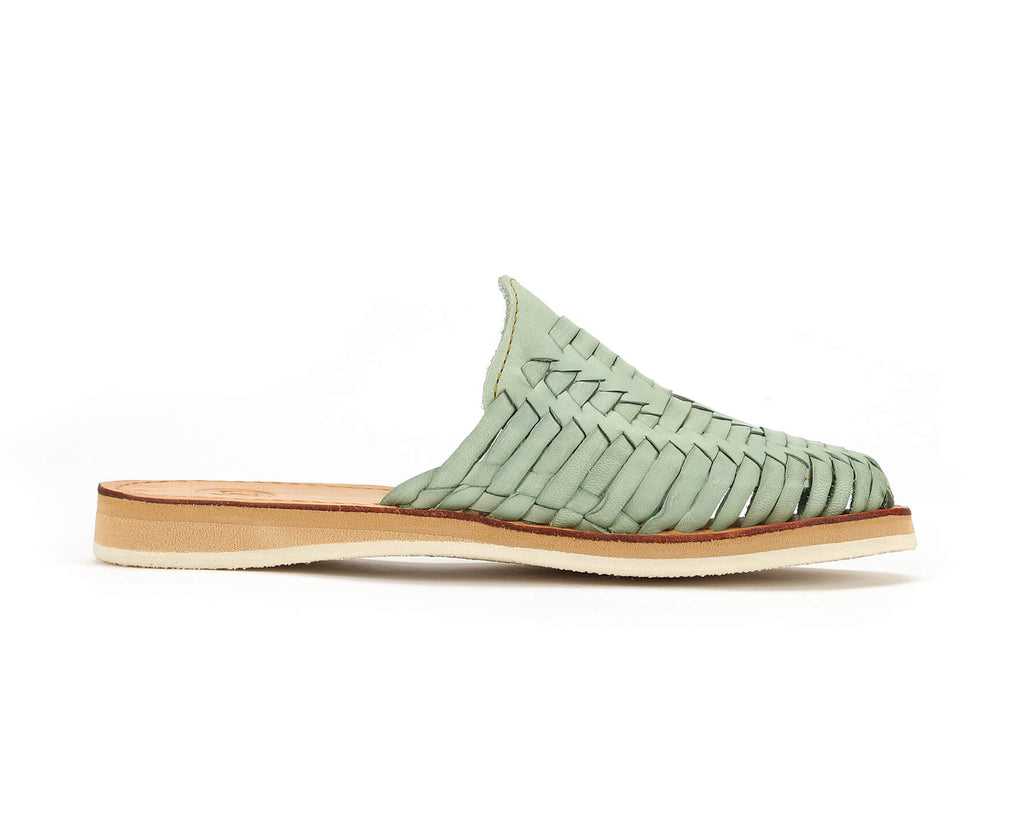 The Capri Huarache Mule Slide