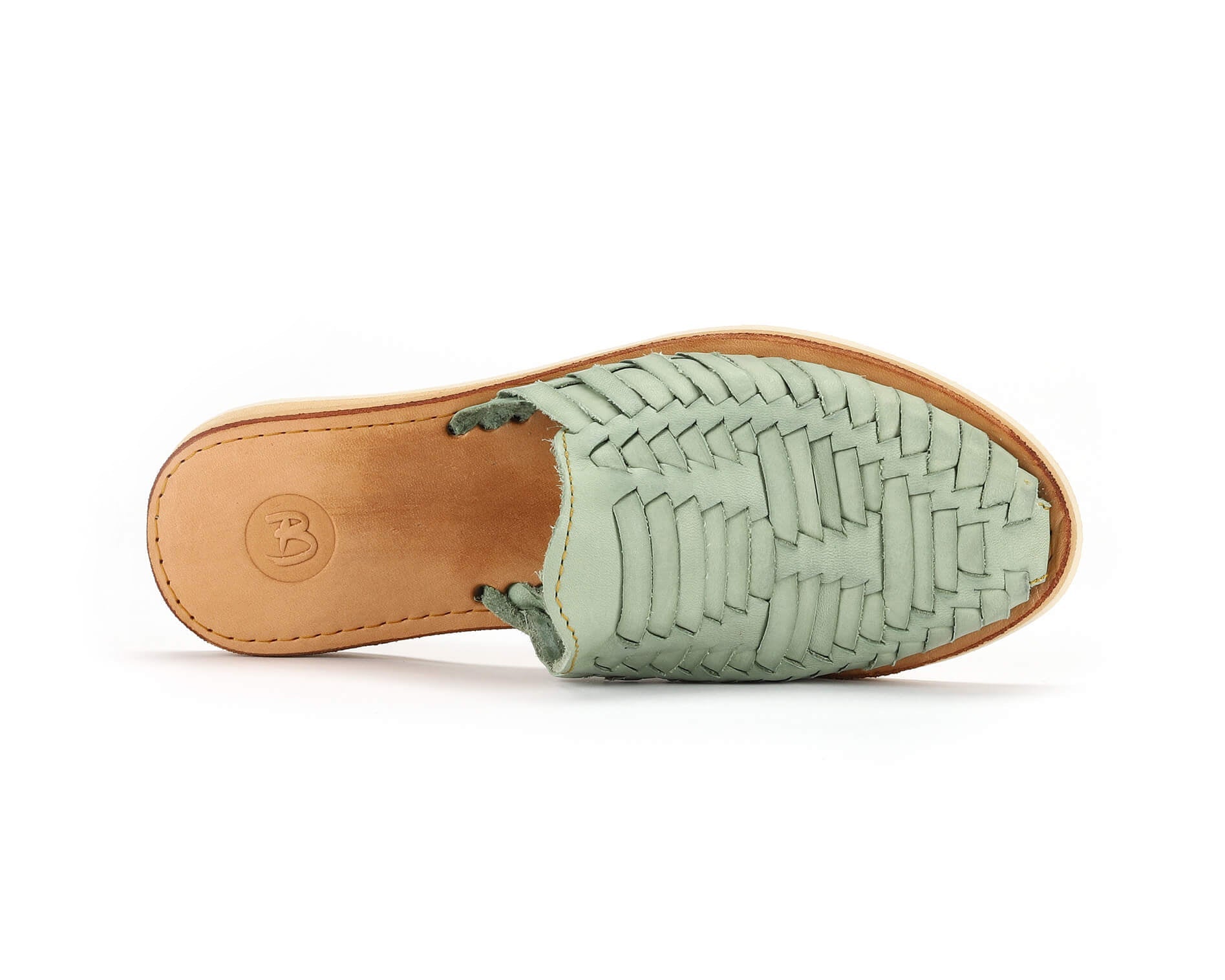 The Capri Huarache Mule Slide