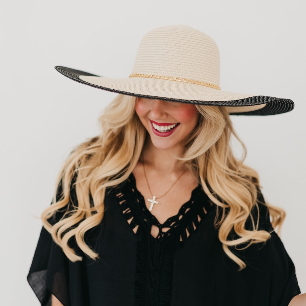 Miami Summer Wide Floppy Sun Hat